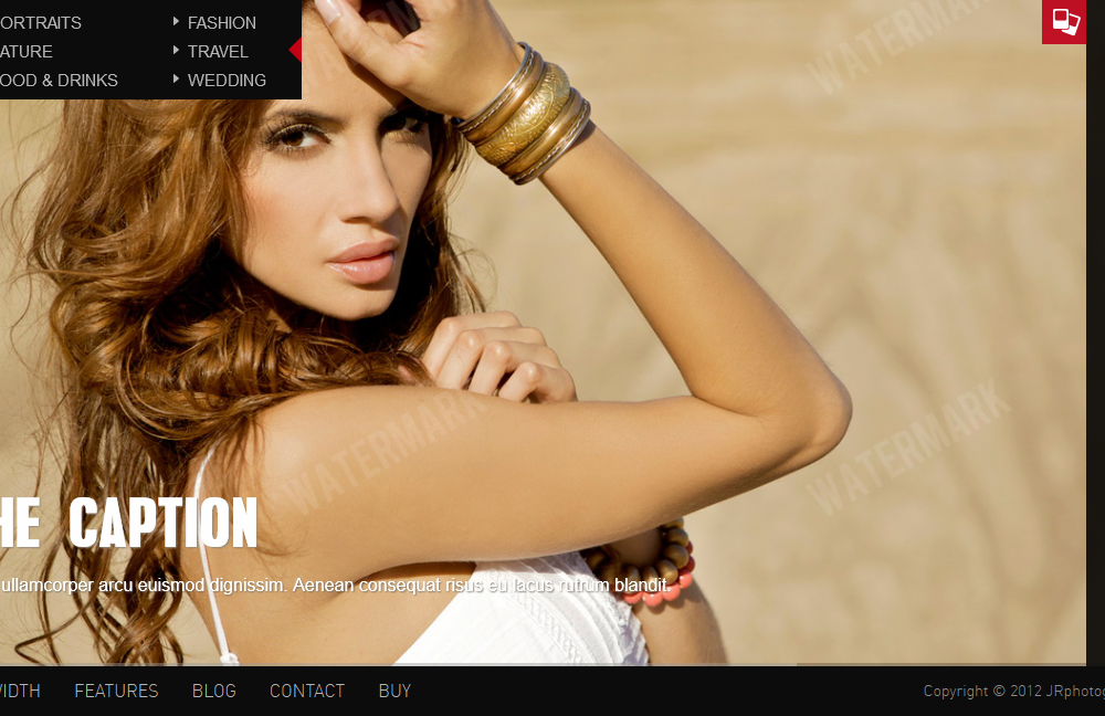 JR Photography Wordpress Theme