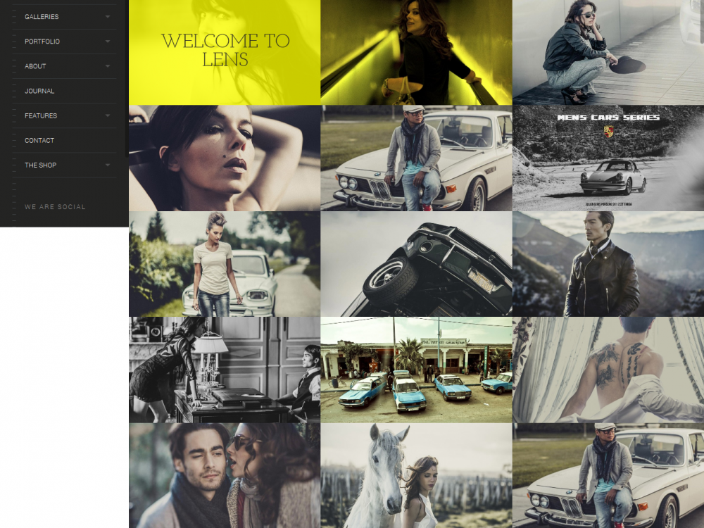 LENS: An Enjoyable Photography WordPress Theme