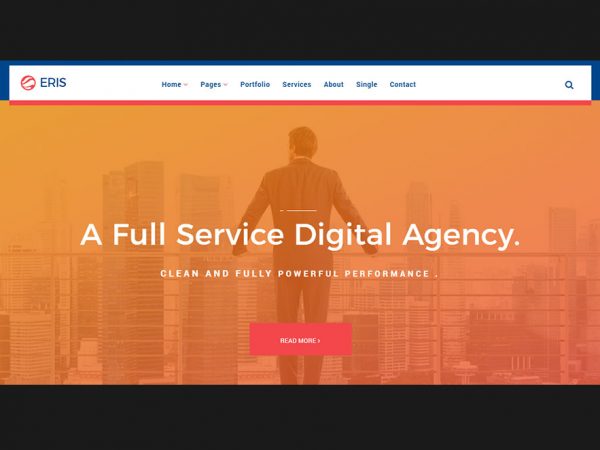 Eris - Business Corporate and Portfolio HTML Template